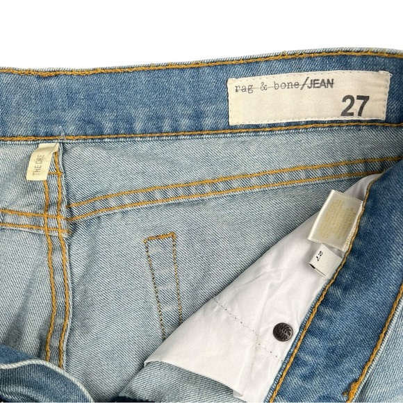 NWT Rag & Bone Dre Slim Fit Boyfriend Distressed Women’s Jeans Size 27 - Picture 6 of 7